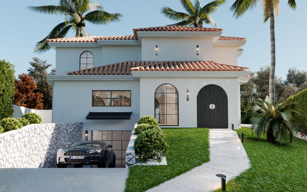 Exceptional villa, 4 bedrooms 5 minutes away from the port. 