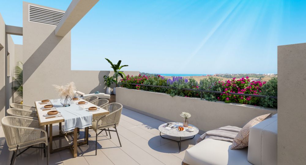 Brand new 3 bed apartment in Estepona golf resort 