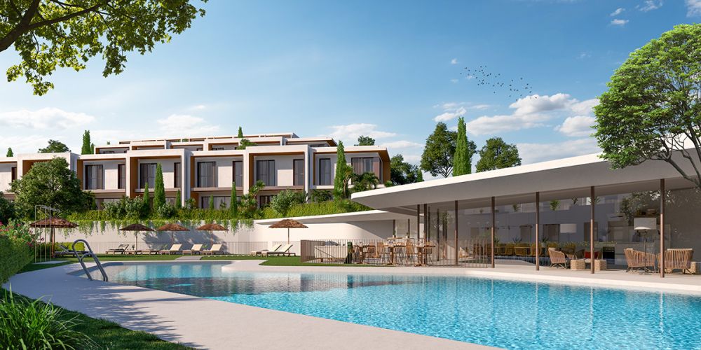 Adosada con 4 dormitorios y vistas al mar en Marbella este