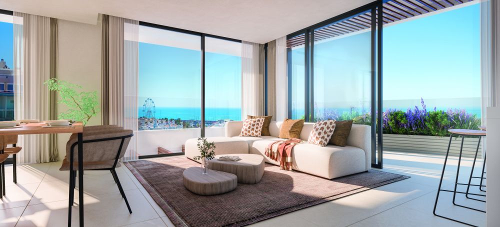 Modern brand new apartment in Benalmadena Marina