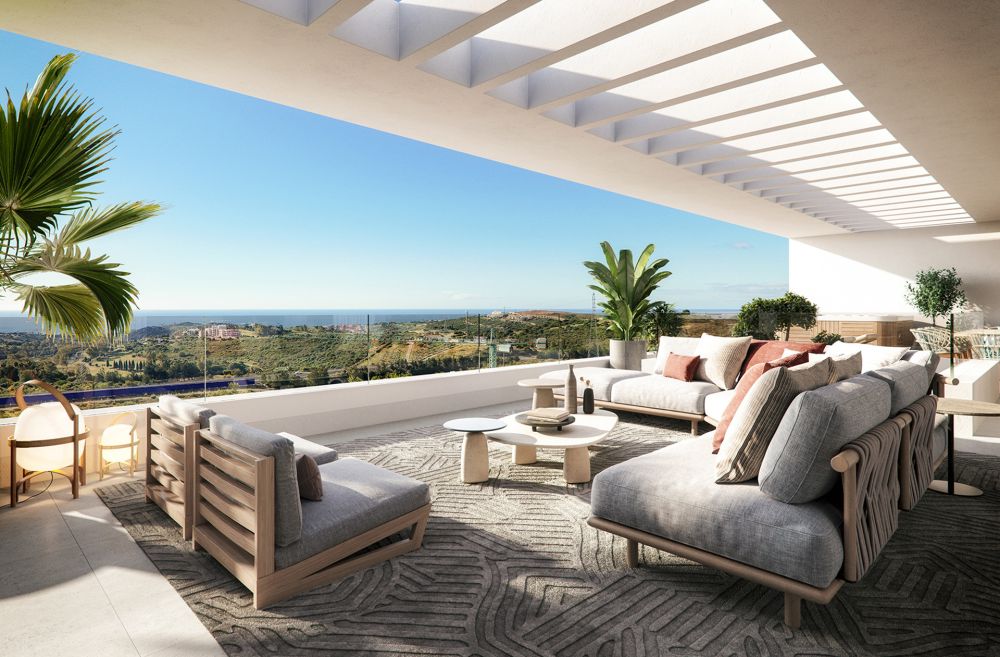 Lagoon-Front Modern Apartment in Estepona