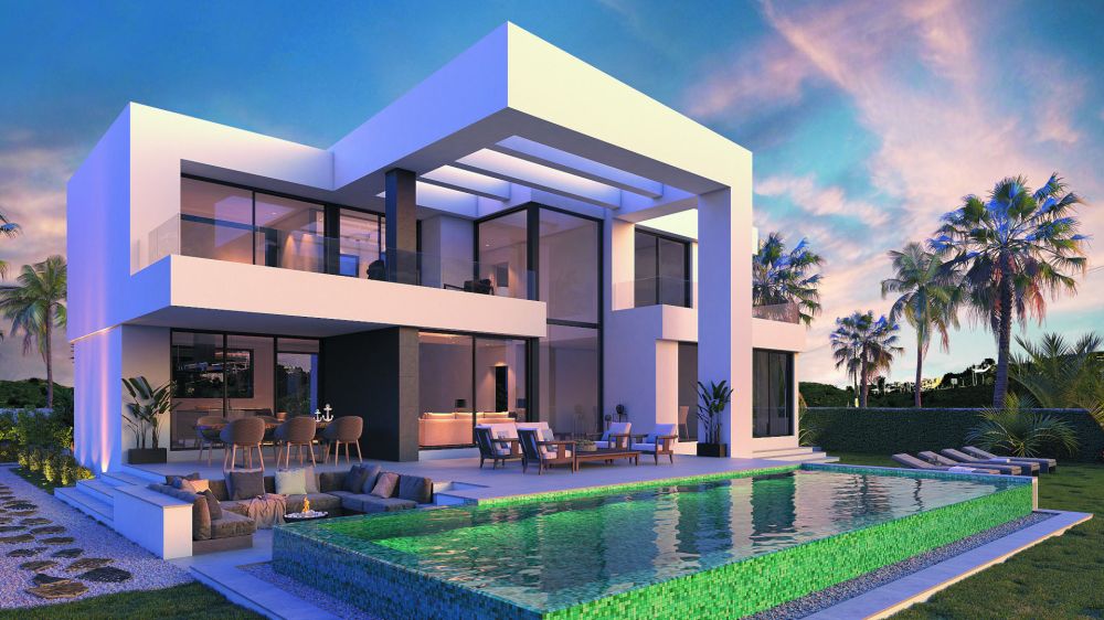 New Build Modern Villa for sale in Malaga