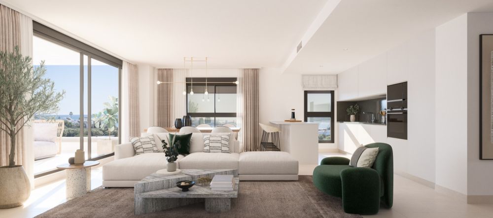 Modern ground floor apartment for sale in estepona