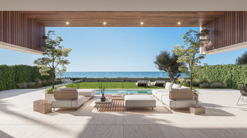 Modren Luxury Apartment for sale in Estepona West with sea views
