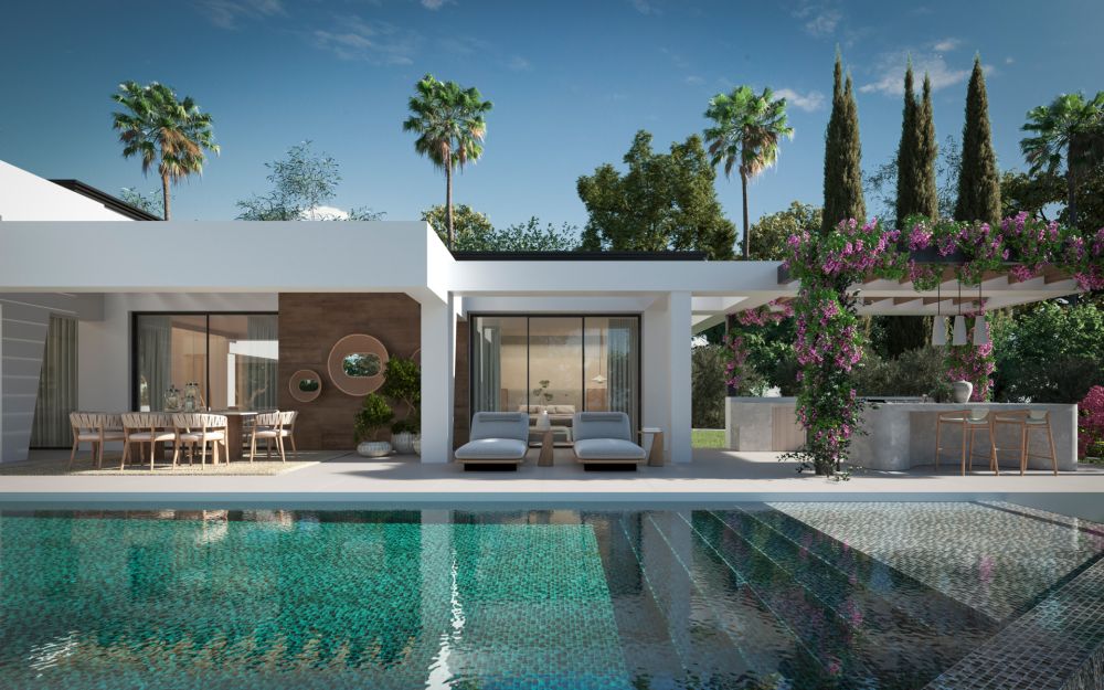 Villa de lujo moderna en venta en Nueva Andalucía.