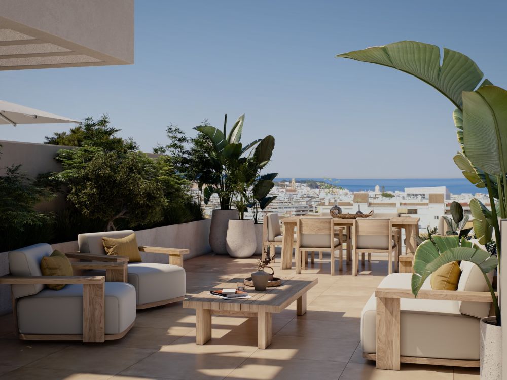 Modern Apartment with sea view for sale in Estepona