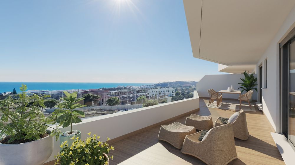 New Luxury Penthouse with Sea Views in Estepona