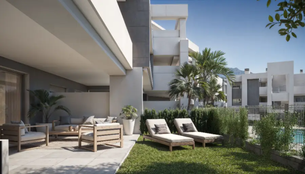 Apartamento de lujo moderno en venta en Estepona.