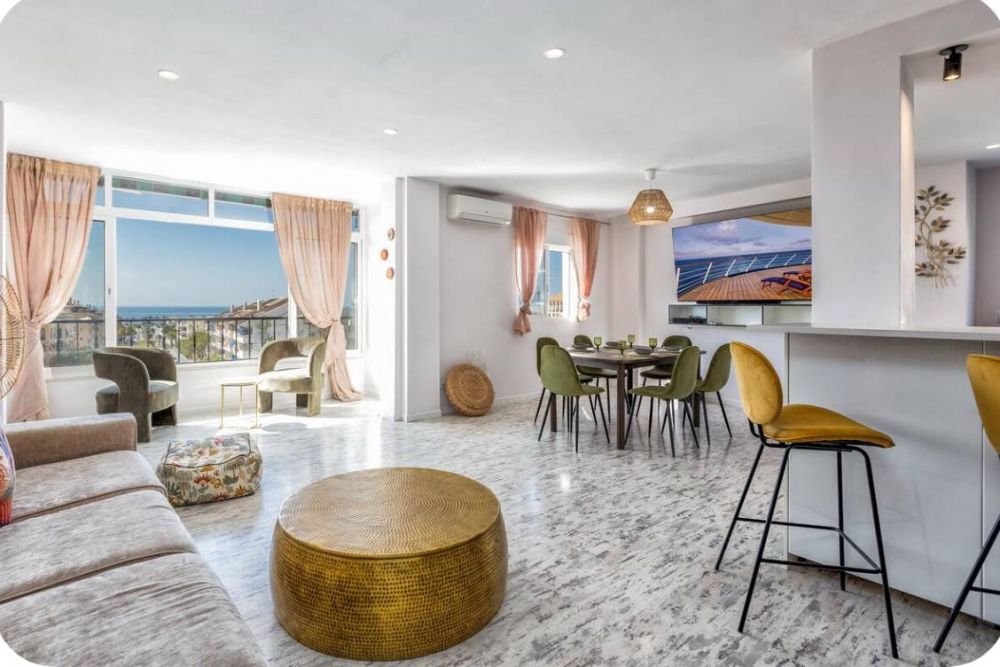 Luminoso apartamento con 2 dormitorios en San Pedro de Alcántara