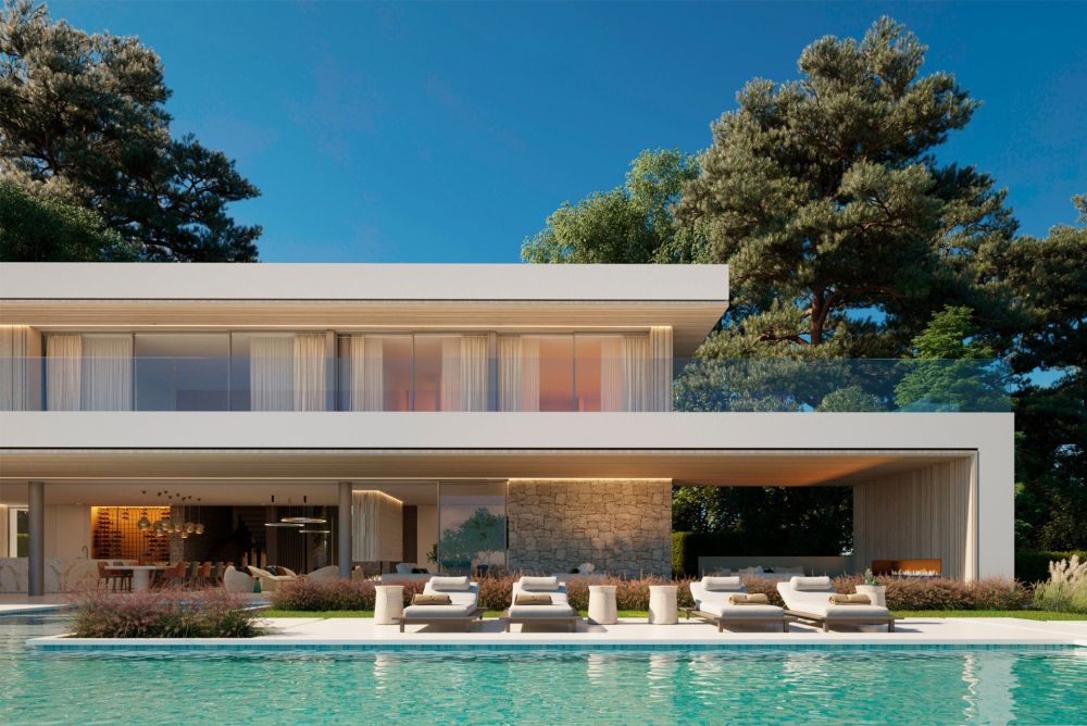 Luxury Modern Villa Project for Sale in Lomas de La Quinta, Benahavís