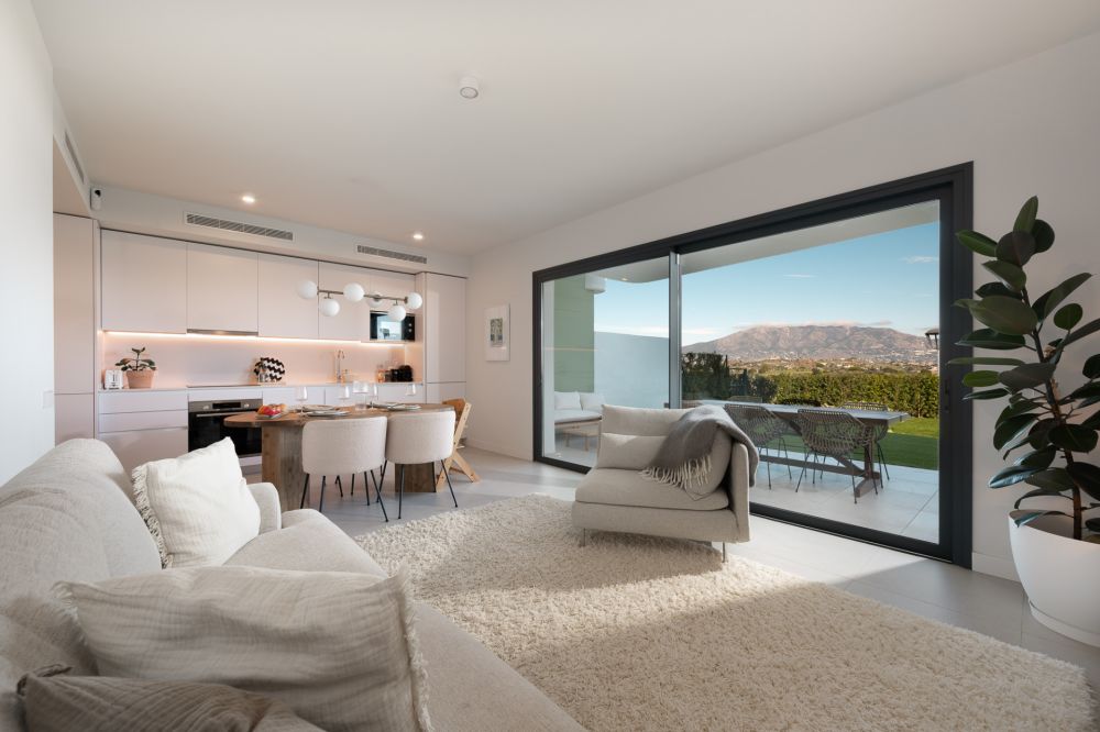 Modern apartment for sale in La Cala de Mijas with stunning sea views