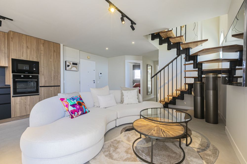 Modern duplex penthouse for sale in Nueva Andalucia, Marbella.