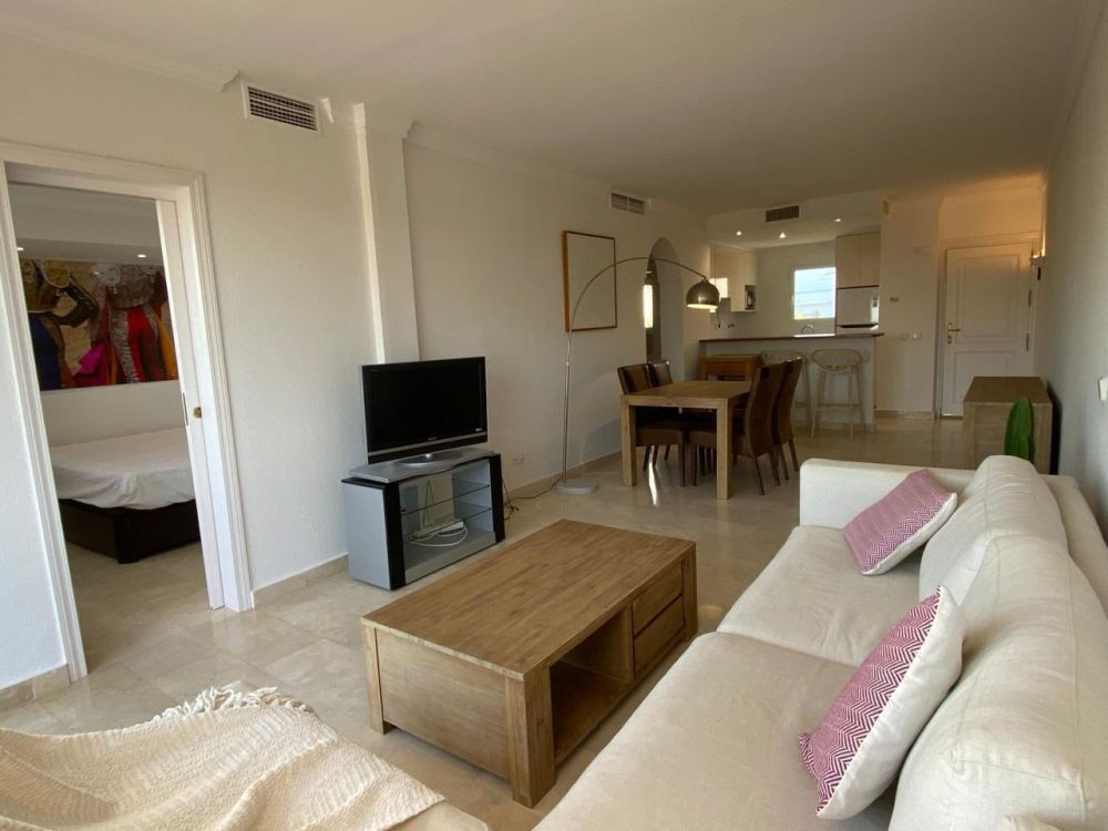 two-bedroom rental with sea-view terrace