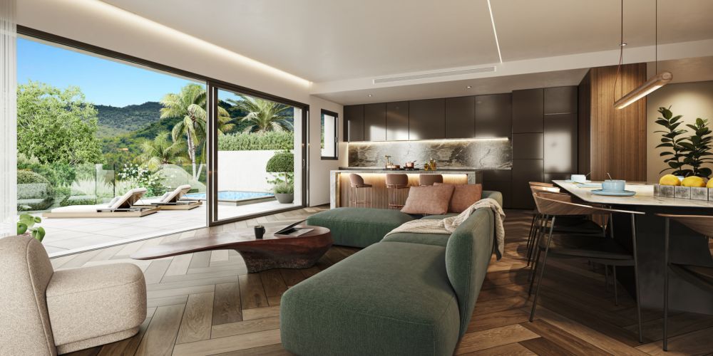 Groundfloor apartment in Royal River new development for sale in Marbella East