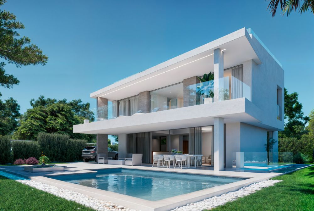 Elegant new build modern villa for sale in Estepona