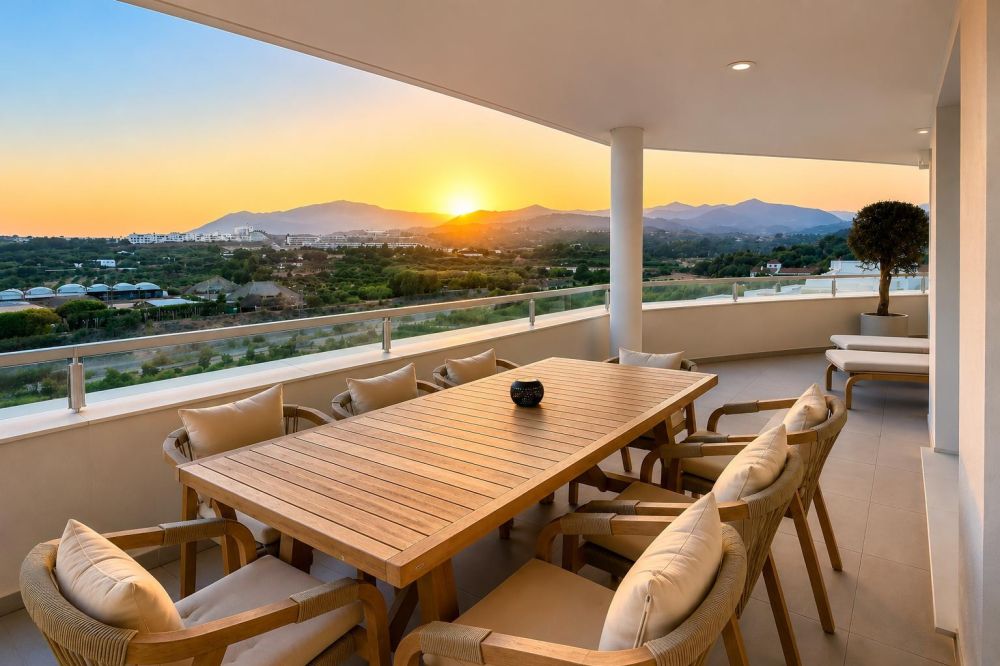 Luxury 3-Bedroom Apartment with Pool Views in Cancelada, Estepona