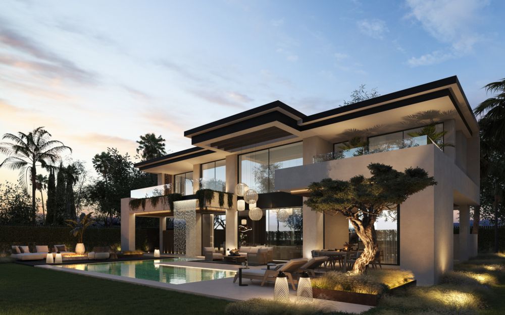 Impressive villas with panoramic views in Cortijo Blanco, San Pedro de Alcántara